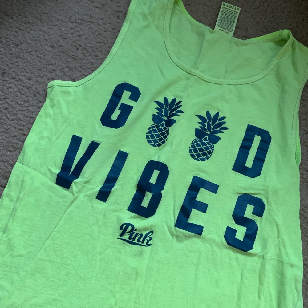 PINK muscle tank (XS)